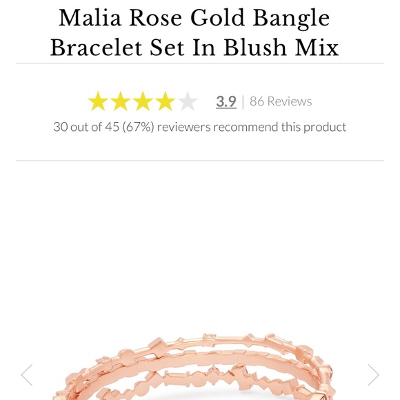 Kendra Scott Malia Rose Bracelet - Picture 2 of 11